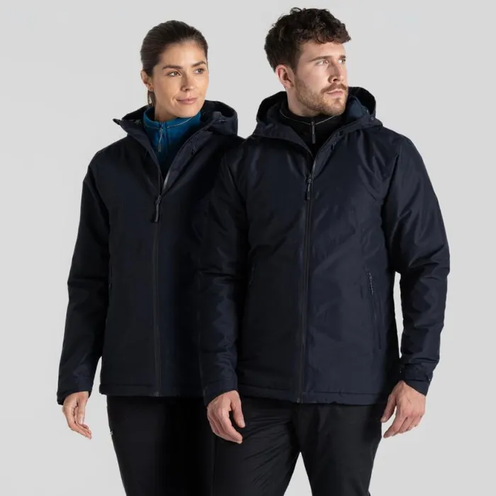 MensWomens Waterproof Jackets Craghoppers Expert Thermic Insulated Jacket Dark Navy