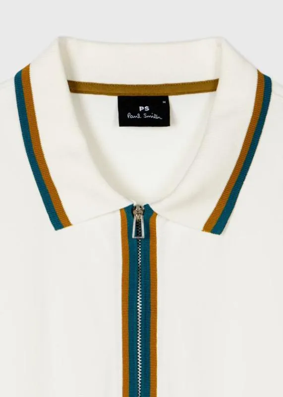 Mens Zip Neck StretchCotton Polo Shirt Paul Smith Polo Shirts Mens Zip Neck StretchCotton Polo Shirt Paul Smith Polo Shirts