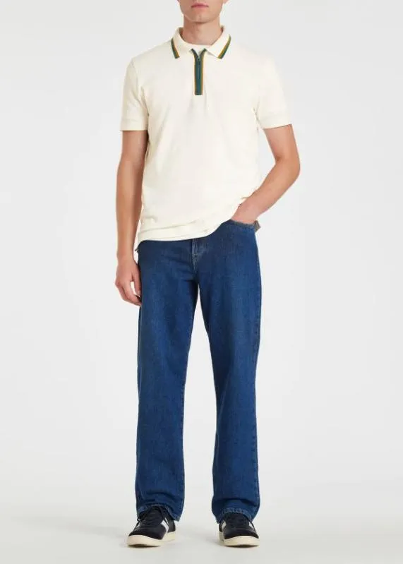 Mens Zip Neck StretchCotton Polo Shirt Paul Smith Polo Shirts Mens Zip Neck StretchCotton Polo Shirt Paul Smith Polo Shirts