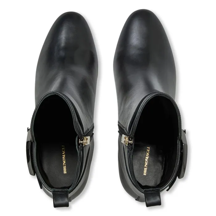 Mia Side Zip Boot Black Women Bruno Magli Boots