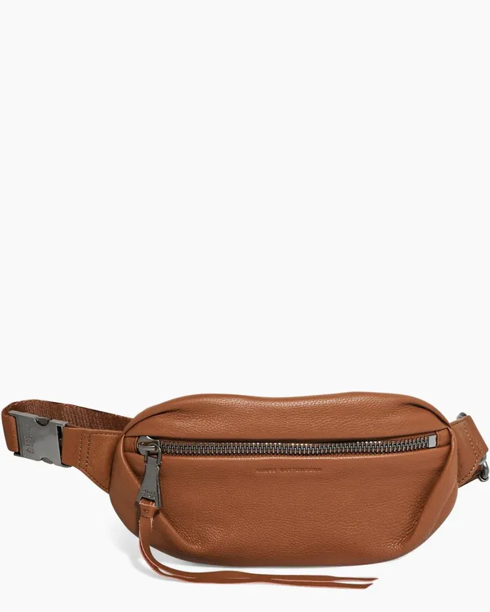Milan Bum Bag Chestnut With Gunmetal Women Aimee Kestenberg Bum Bags and Belt Bags Milan Bum Bag Chestnut With Gunmetal Women Aimee Kestenberg Bum Bags and Belt Bags