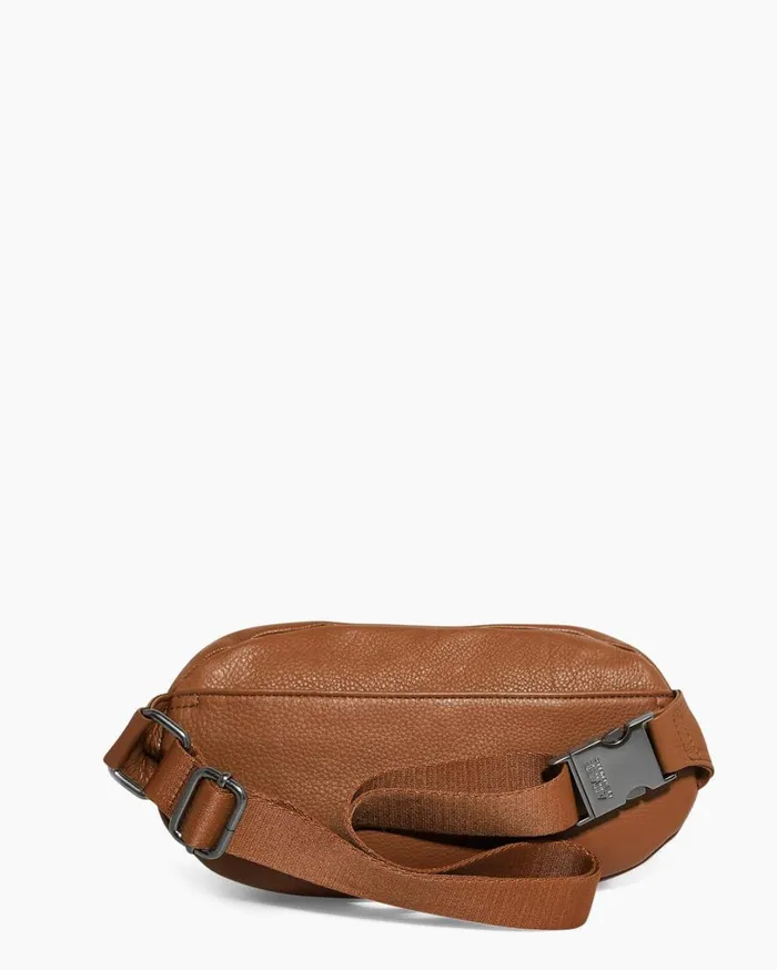 Milan Bum Bag Chestnut With Gunmetal Women Aimee Kestenberg Bum Bags and Belt Bags
