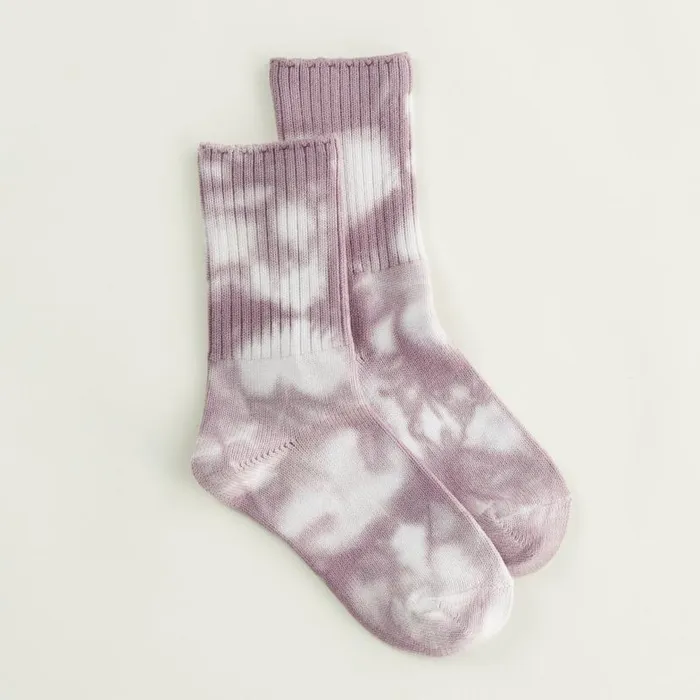 MONROW Men039s Men039s Organic Tie Dye Socks 8211 MenWomen