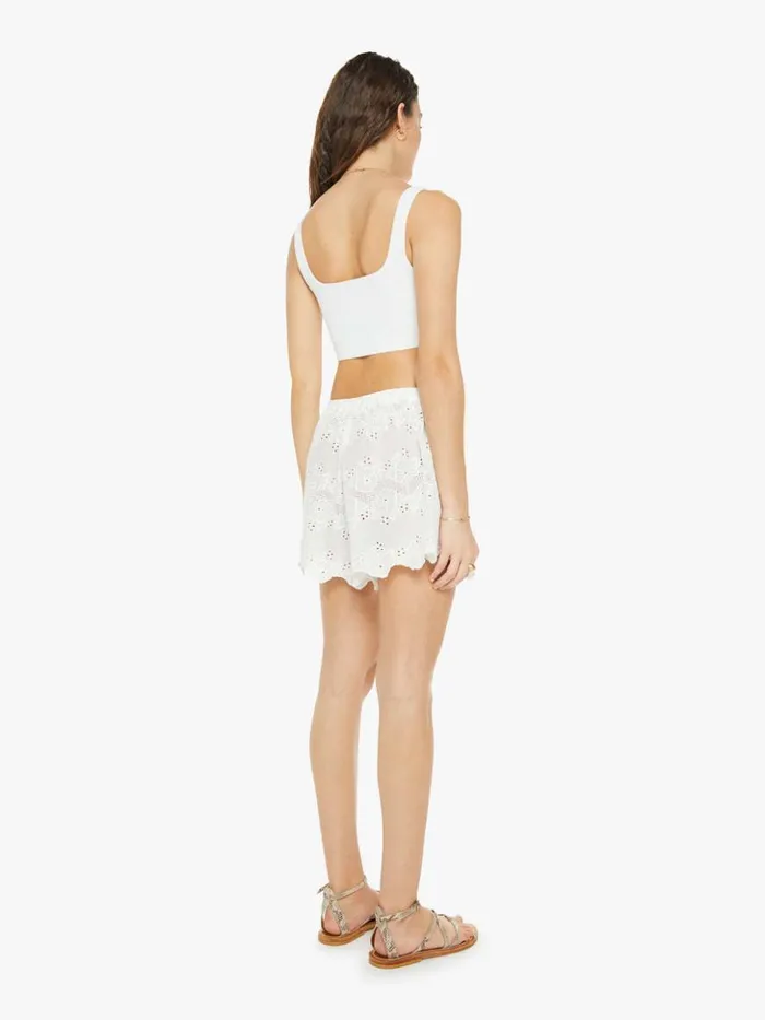 Mother Denim Jasper Short Geranium Milk 8211 Women