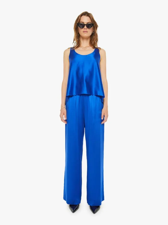 Mother Denim Lou OnePiece Scoop Neck Tank Lapis 8211 Women Mother Denim Lou OnePiece Scoop Neck Tank Lapis 8211 Women