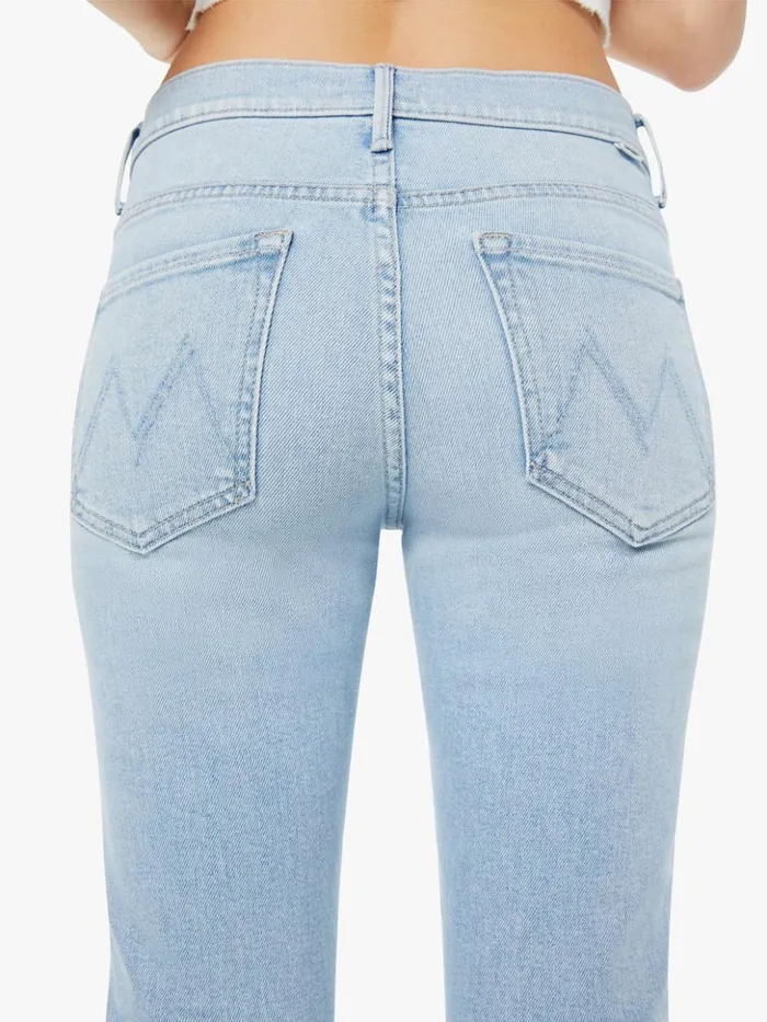 Mother Denim Petites Petites The Lil039 Insider Sneak Wash Lost Art 8211 Women