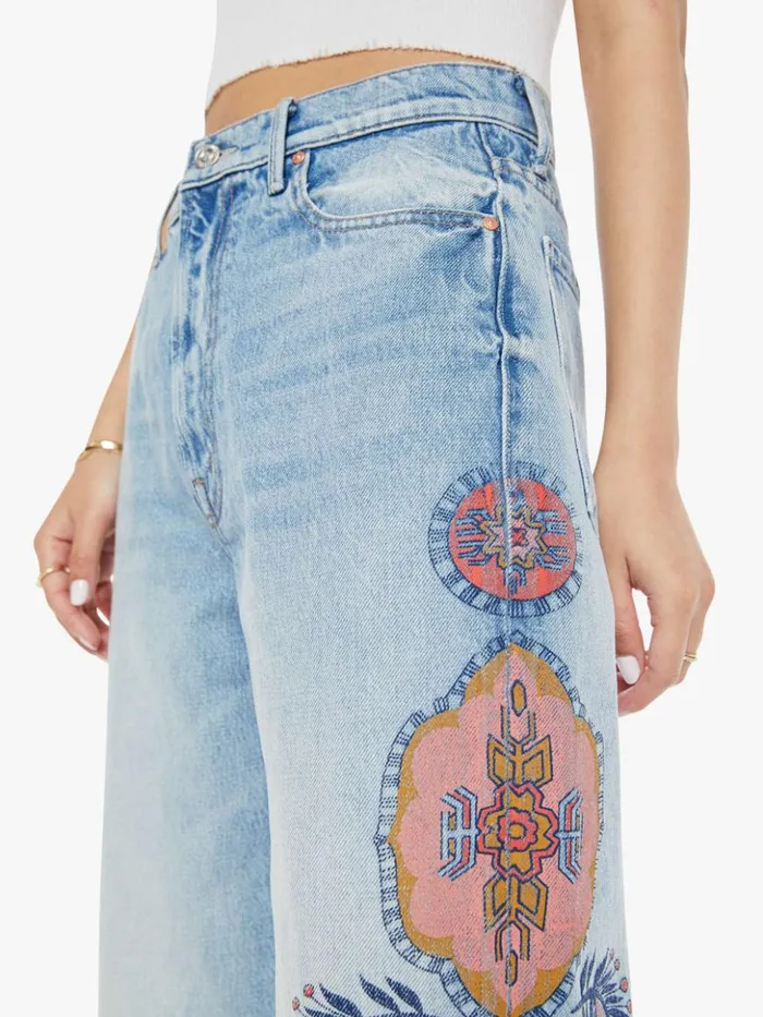 Mother Denim Petites Petites The Lil039 Maven Sneak Wash Side To Side 8211 Women