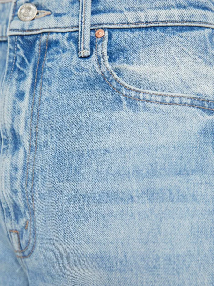 Mother Denim Petites Petites The Lil039 Maven Sneak Wash Side To Side 8211 Women