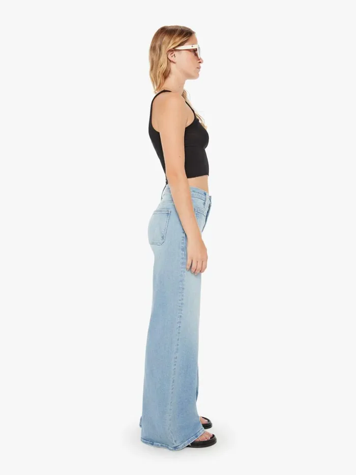Mother Denim Petites Petites The Lil039 Patch Pocket Undercover Sneak Wash California Cruiser 8211 Women