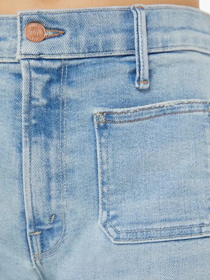 Mother Denim Petites Petites The Lil039 Patch Pocket Undercover Sneak Wash California Cruiser 8211 Women