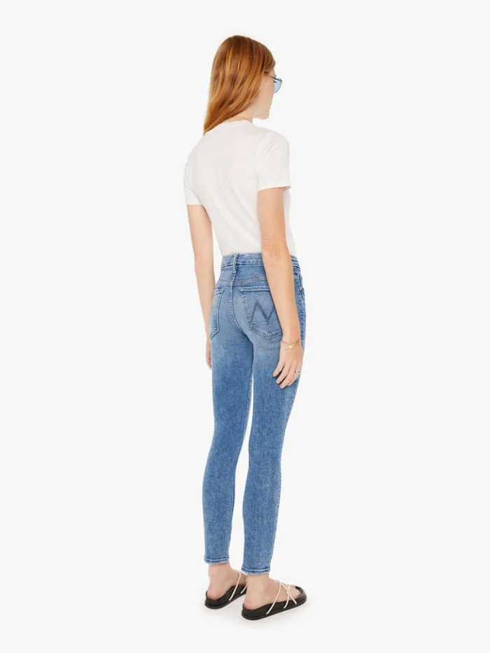 Mother Denim Skinny High Waisted Looker Ankle Wash On The Road 8211 Women