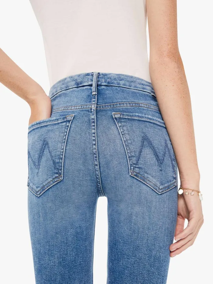 Mother Denim Skinny High Waisted Looker Ankle Wash On The Road 8211 Women