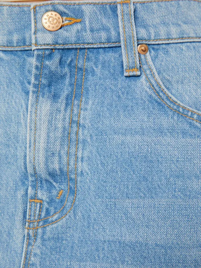 Mother Denim Skirts Petites The Lil039 Fun Dip Slice Maxi Skirt Wash Nothing Else Like It 8211 Women
