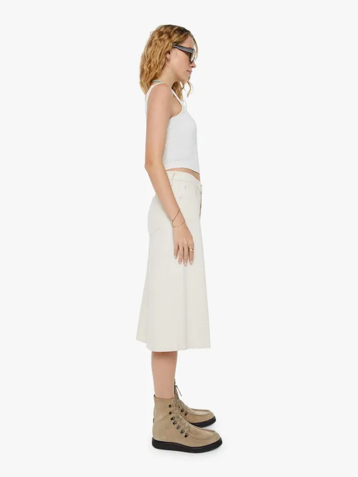 Mother Denim Skirts The Down Low Spinner Midi Act Natural 8211 Women Mother Denim Skirts The Down Low Spinner Midi Act Natural 8211 Women
