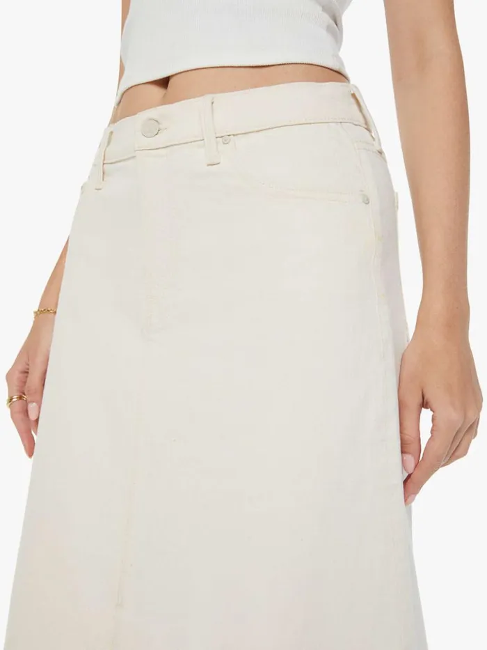 Mother Denim Skirts The Down Low Spinner Midi Act Natural 8211 Women Mother Denim Skirts The Down Low Spinner Midi Act Natural 8211 Women
