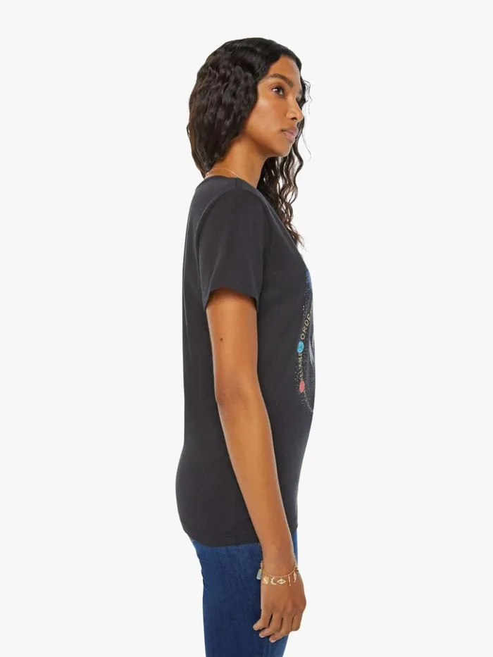 Mother Denim Virgo Zodiac Tee Black 8211 Women