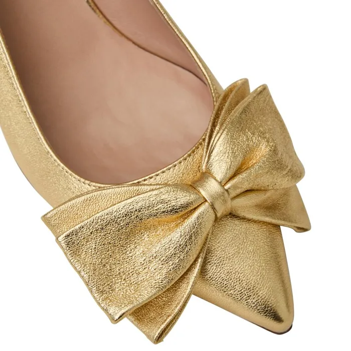 Nadia Pump Gold Metallic Women Bruno Magli Pumps