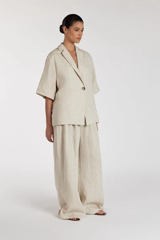 NALA NATURAL LINEN RESORT SHIRT Women DISSH Shirts