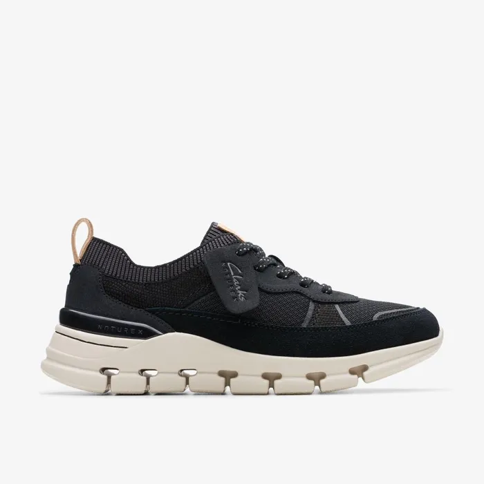 Nature X Cove Black Combination Women Clarks Sneakers