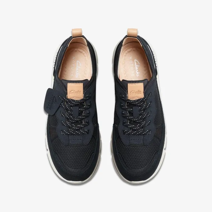 Nature X Cove Black Combination Women Clarks Sneakers