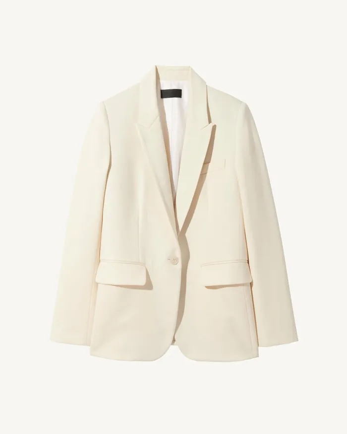 Nili Lotan ADELE BLAZER Dark Navy Women Jackets and Blazers