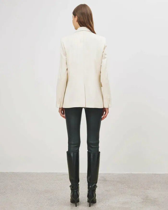 Nili Lotan ADELE BLAZER Dark Navy Women Jackets and Blazers