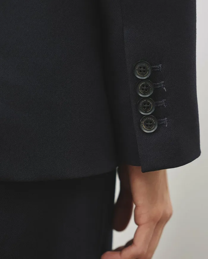 Nili Lotan ADELE BLAZER Dark Navy Women Jackets and Blazers