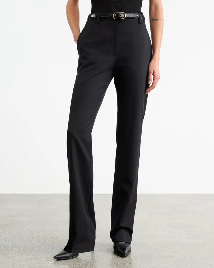 Nili Lotan ANATOLE PANT Brown Women Pants and Shorts