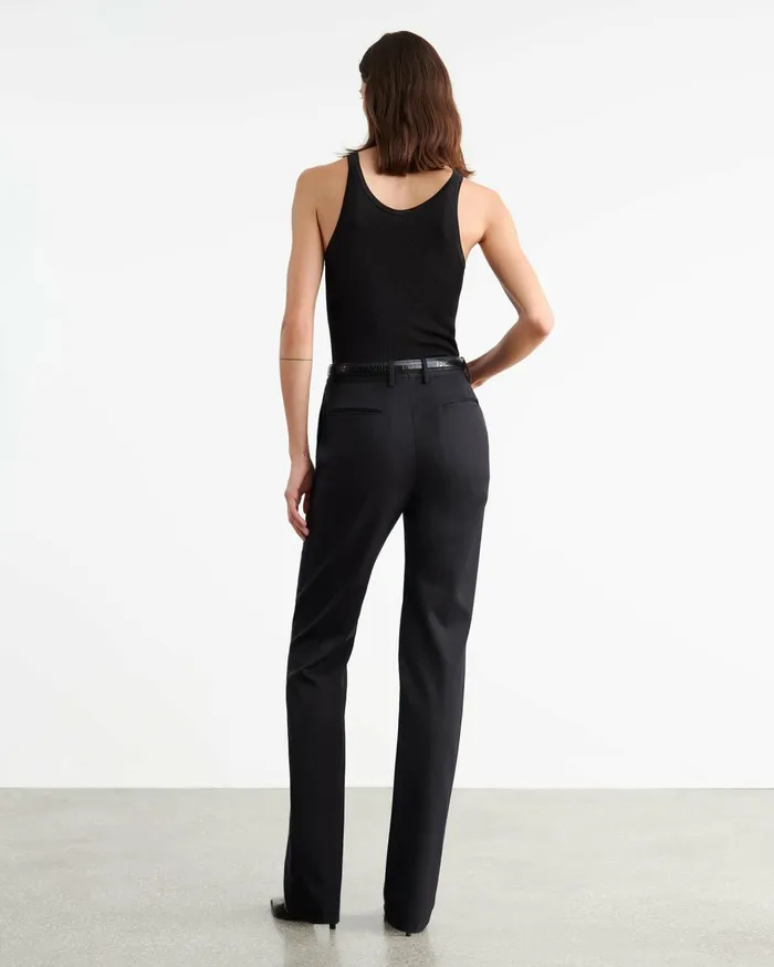 Nili Lotan ANATOLE PANT Brown Women Pants and Shorts