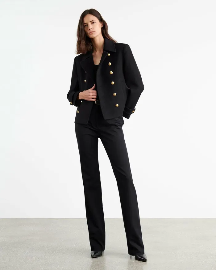 Nili Lotan ANATOLE PANT Brown Women Pants and Shorts