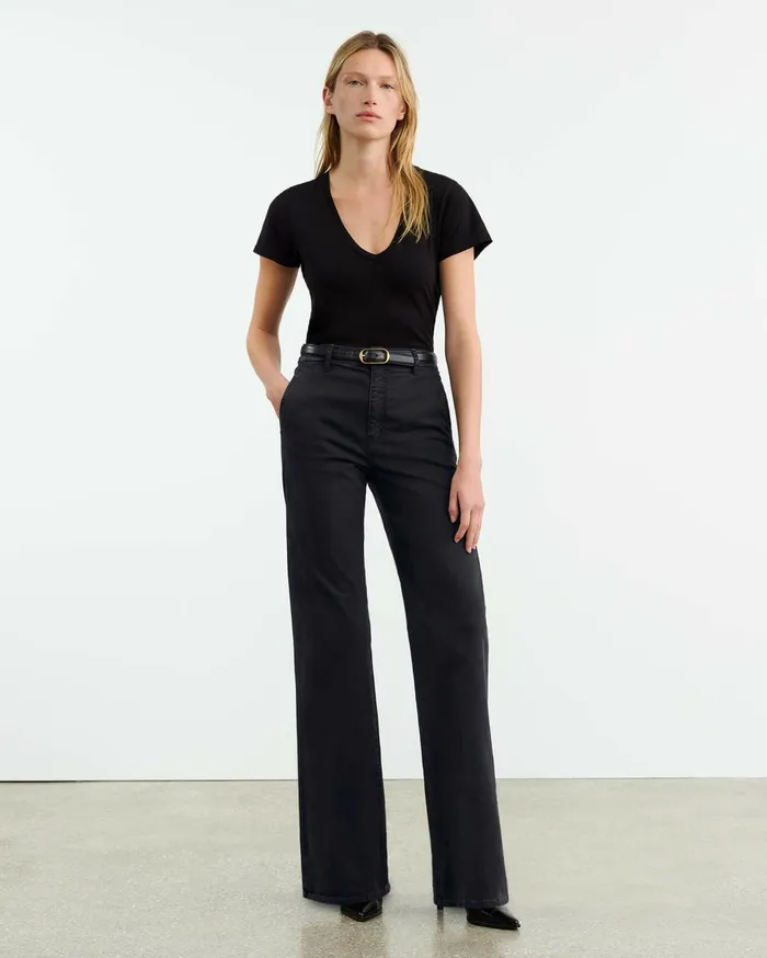 Nili Lotan ANNA PANT Carbon Women Pants and Shorts