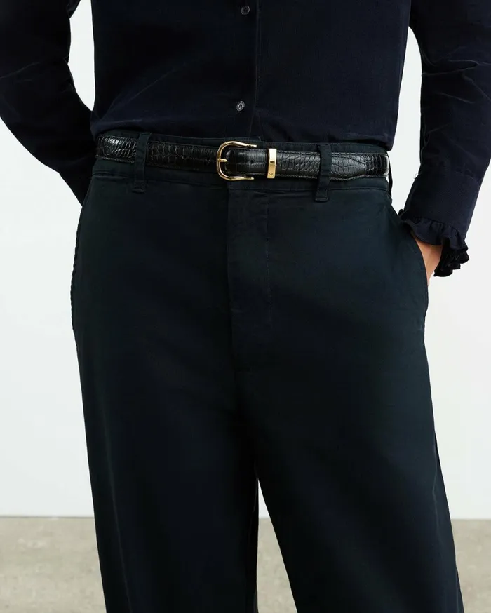 Nili Lotan ANNA PANT Carbon Women Pants and Shorts