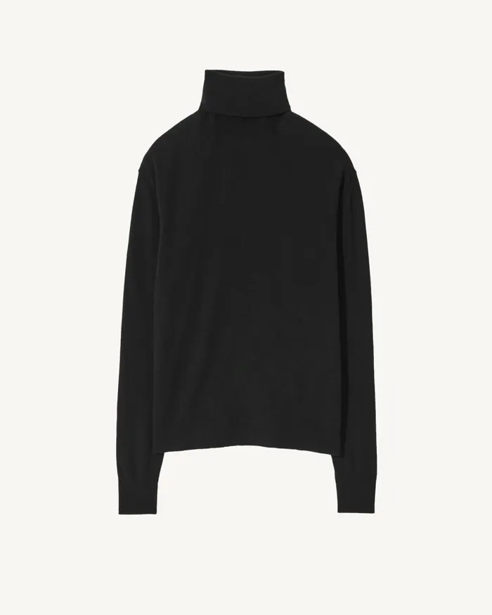 Nili Lotan ASHER SWEATER Black Men Sweaters