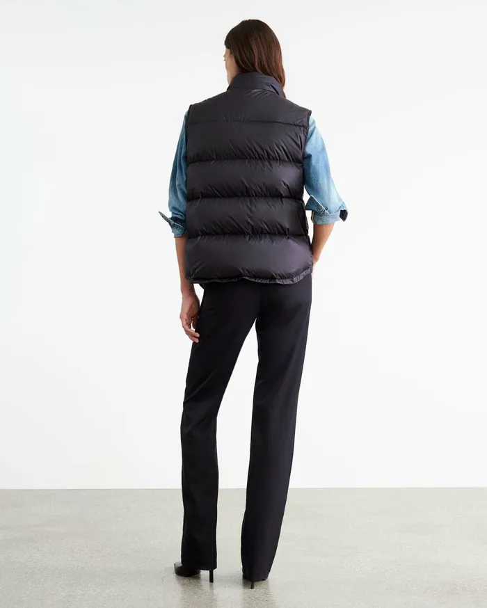 Nili Lotan ELBERT VEST Midnight Women Jackets and Blazers