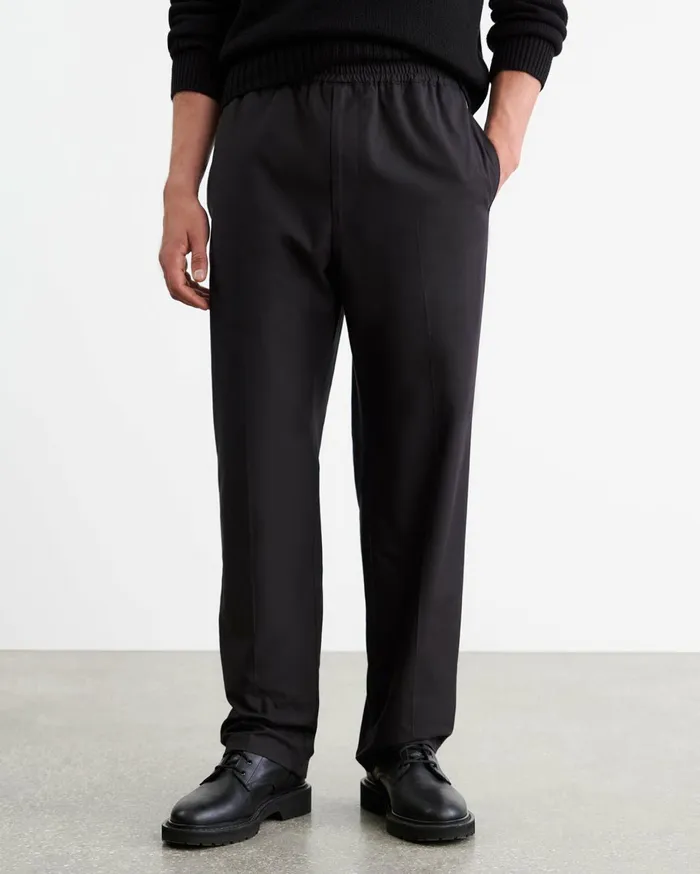 Nili Lotan LAWRENCE PANT Black Men Pants and Shorts