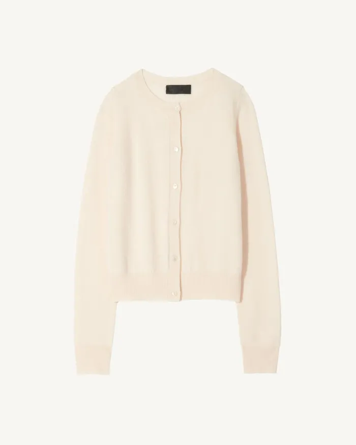 Nili Lotan MARCH CARDIGAN Espresso Women Knits and Sweaters