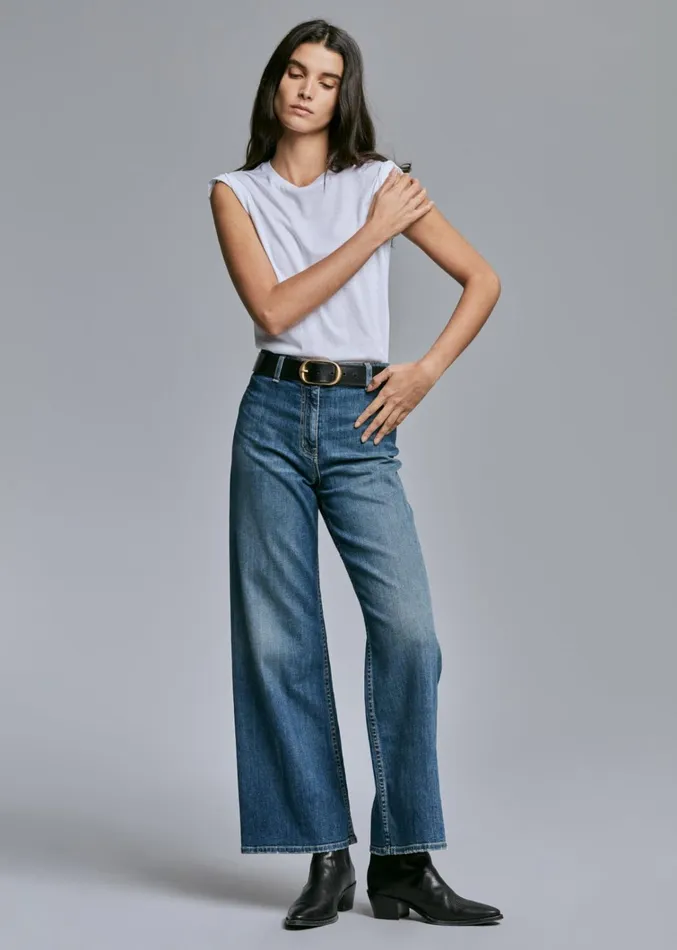 Nili Lotan MEGAN JEAN Classic Wash Women Denim