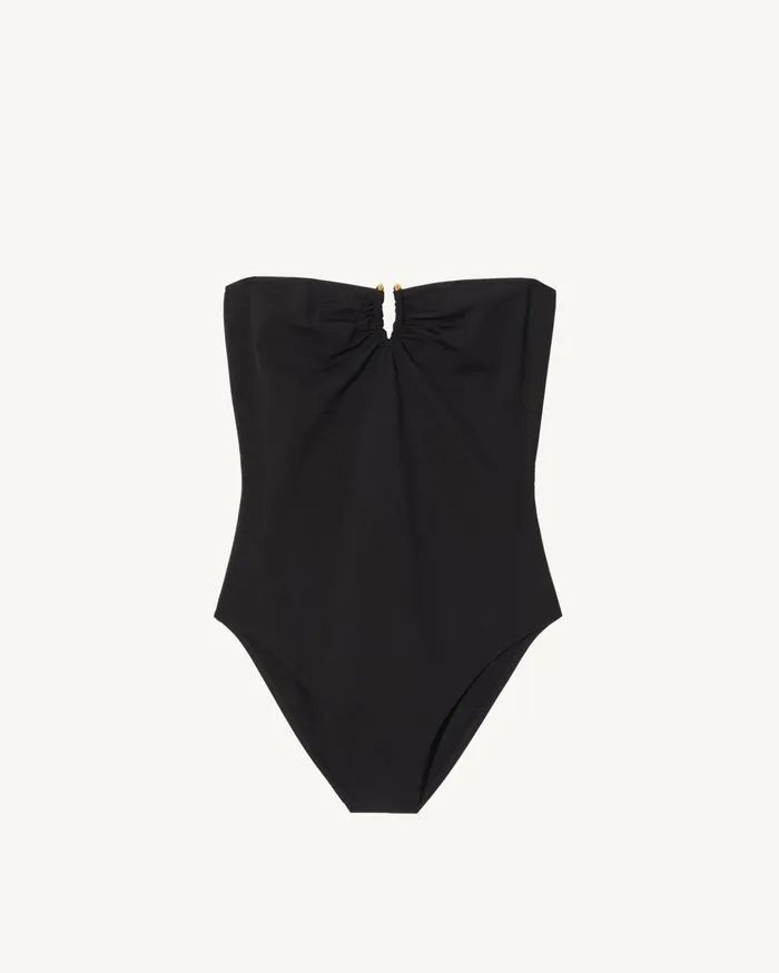 Nili Lotan ONE PIECE BATHING SUIT Black Women Swim