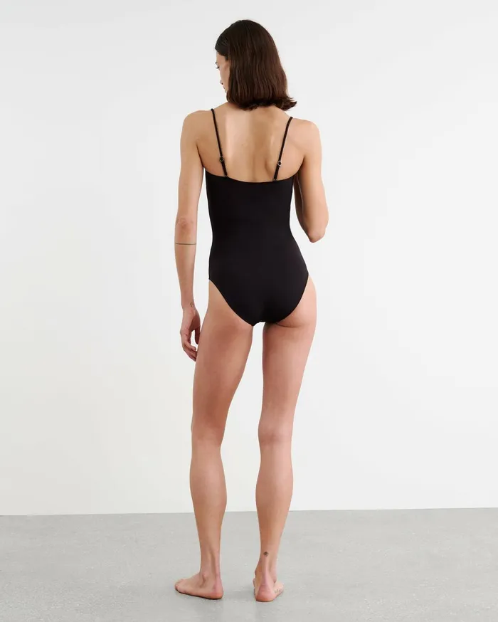 Nili Lotan ONE PIECE BATHING SUIT Black Women Swim
