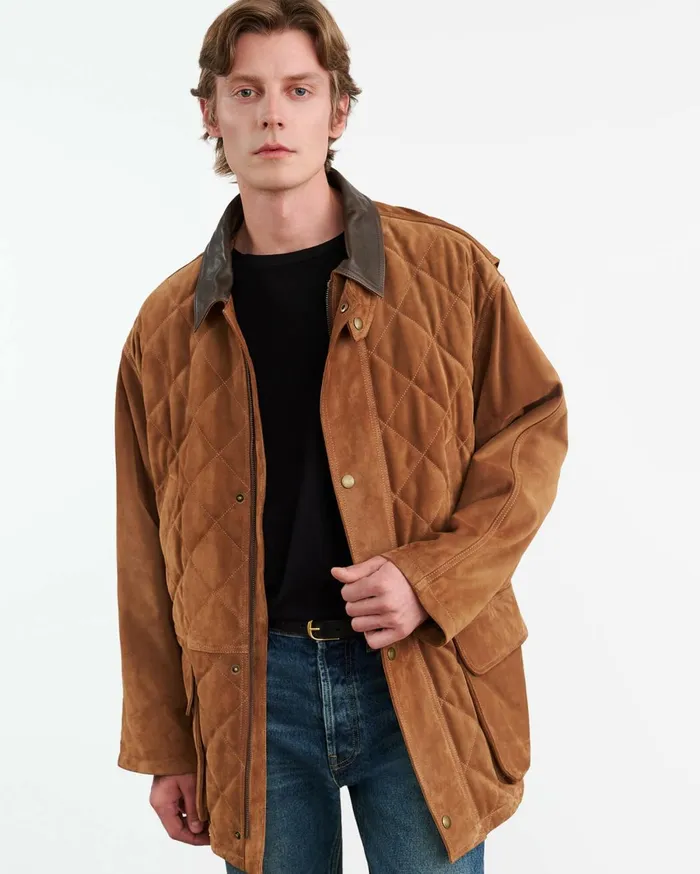 Nili Lotan SLANE LEATHER PARKA Martora Men Jackets and Coats