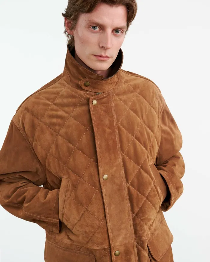 Nili Lotan SLANE LEATHER PARKA Martora Men Jackets and Coats