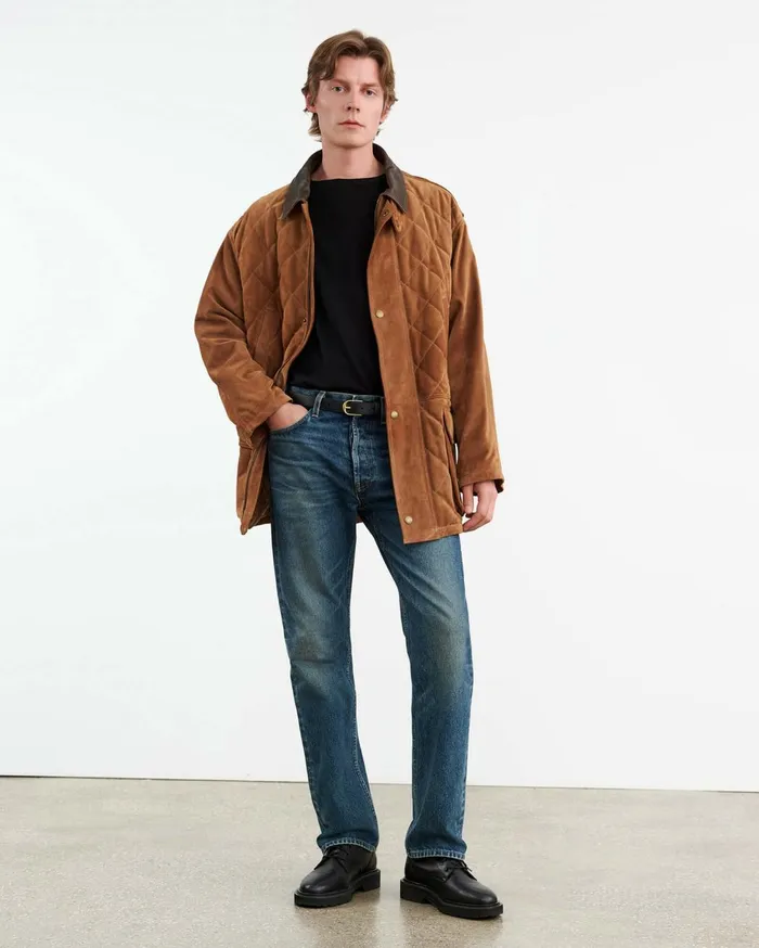 Nili Lotan SLANE LEATHER PARKA Martora Men Jackets and Coats