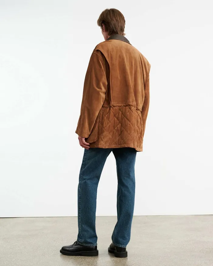 Nili Lotan SLANE LEATHER PARKA Martora Men Jackets and Coats