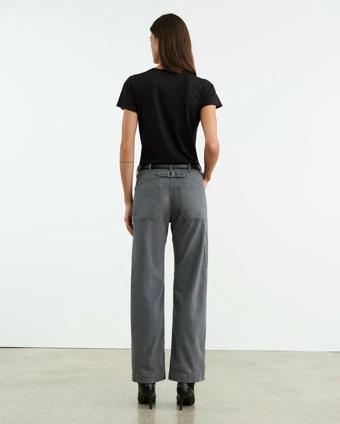 Nili Lotan TIBAULT PANT Carbon Women Pants and Shorts