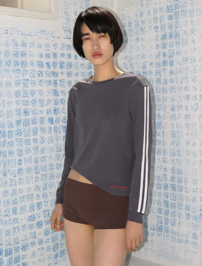 No 1307 Miguales Dark Grey Women Paloma Wool Tops