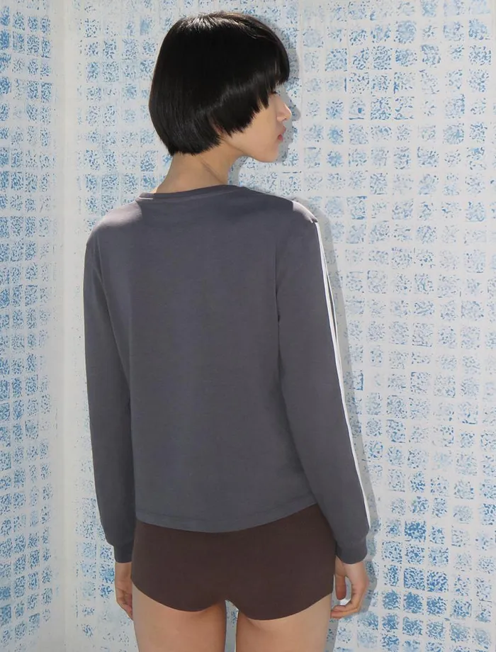 No 1307 Miguales Dark Grey Women Paloma Wool Tops