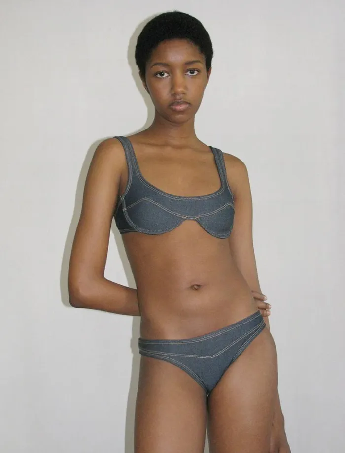 No 1621 Polly Denim Women Paloma Wool Swimwear