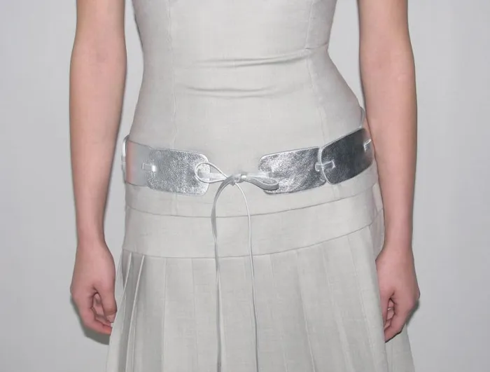 No 1754 Mintha Silver Women Paloma Wool Belts