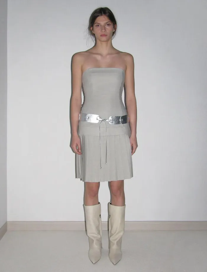 No 1754 Mintha Silver Women Paloma Wool Belts