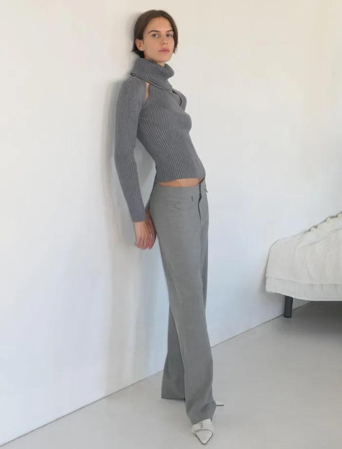 No 1800 Baozi Grey Women Paloma Wool Bottoms